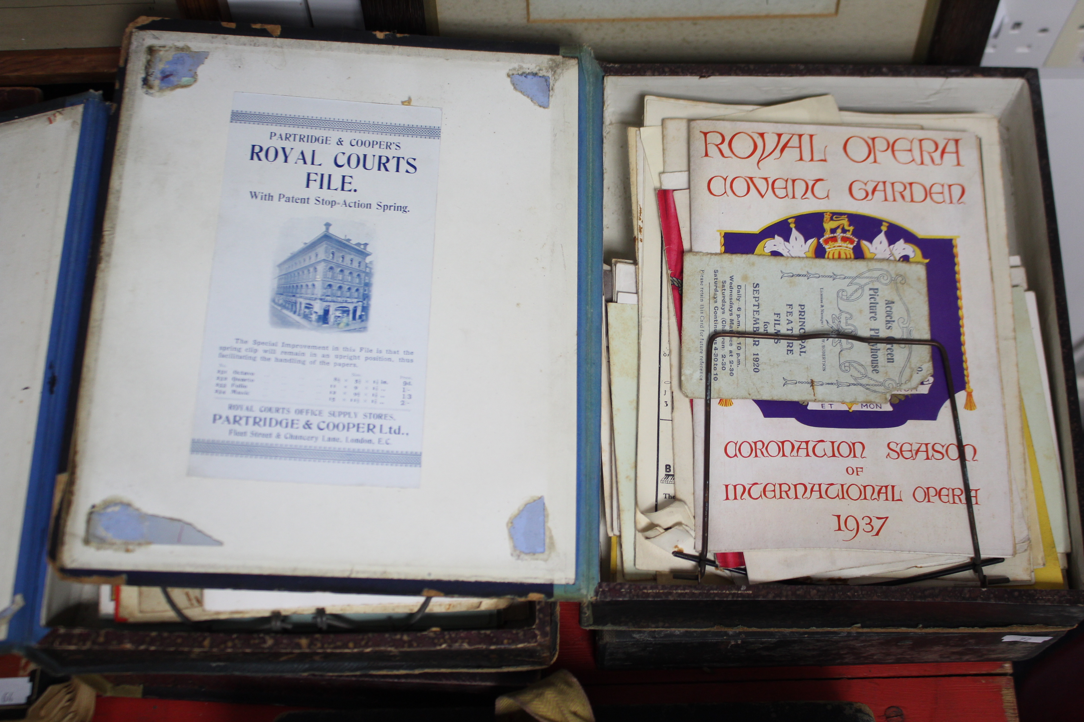 A large collection of assorted British & foreign theatre programmes, circa mid-late 20th century,