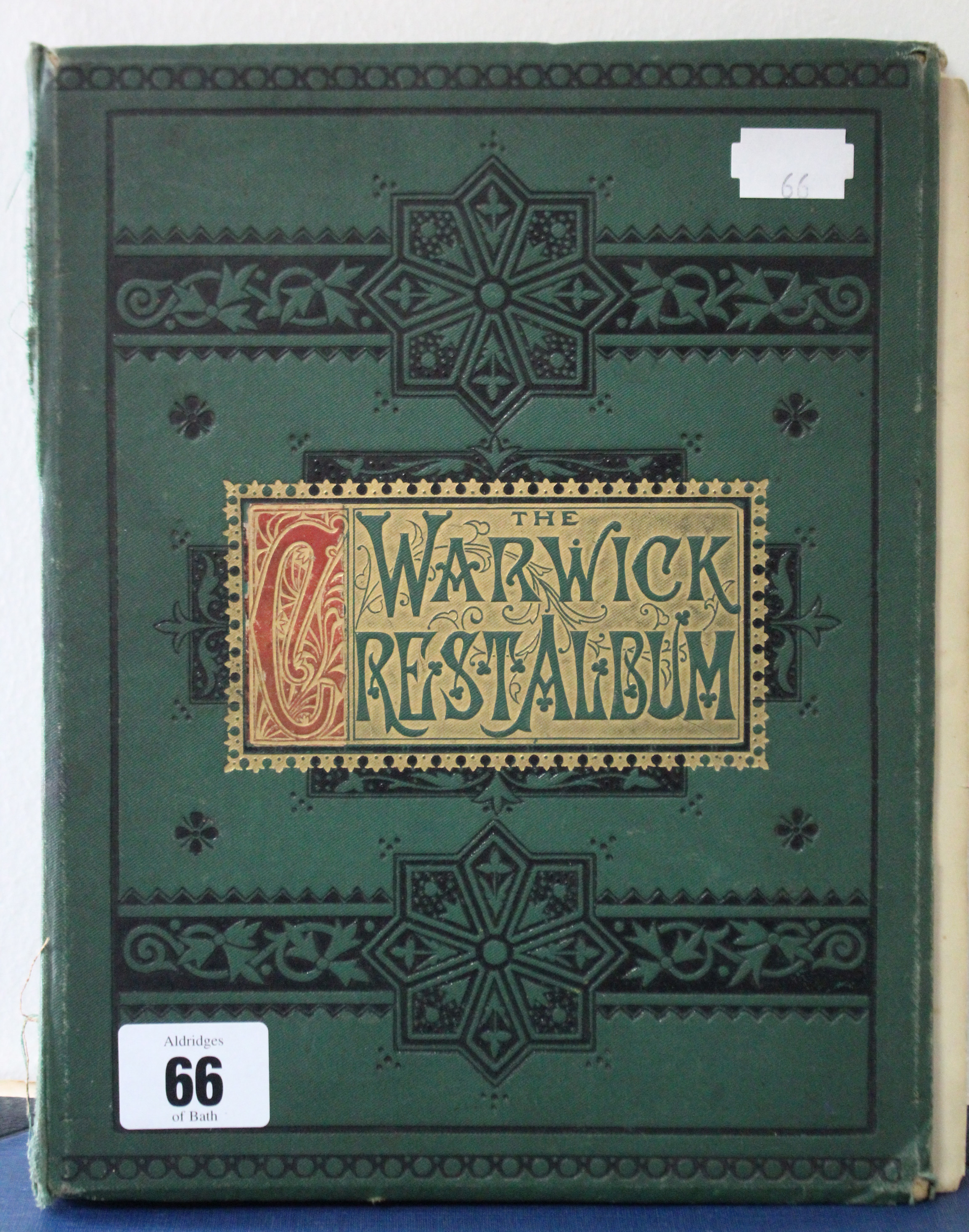 A Warwick crest album containing numerous British & foreign crests.