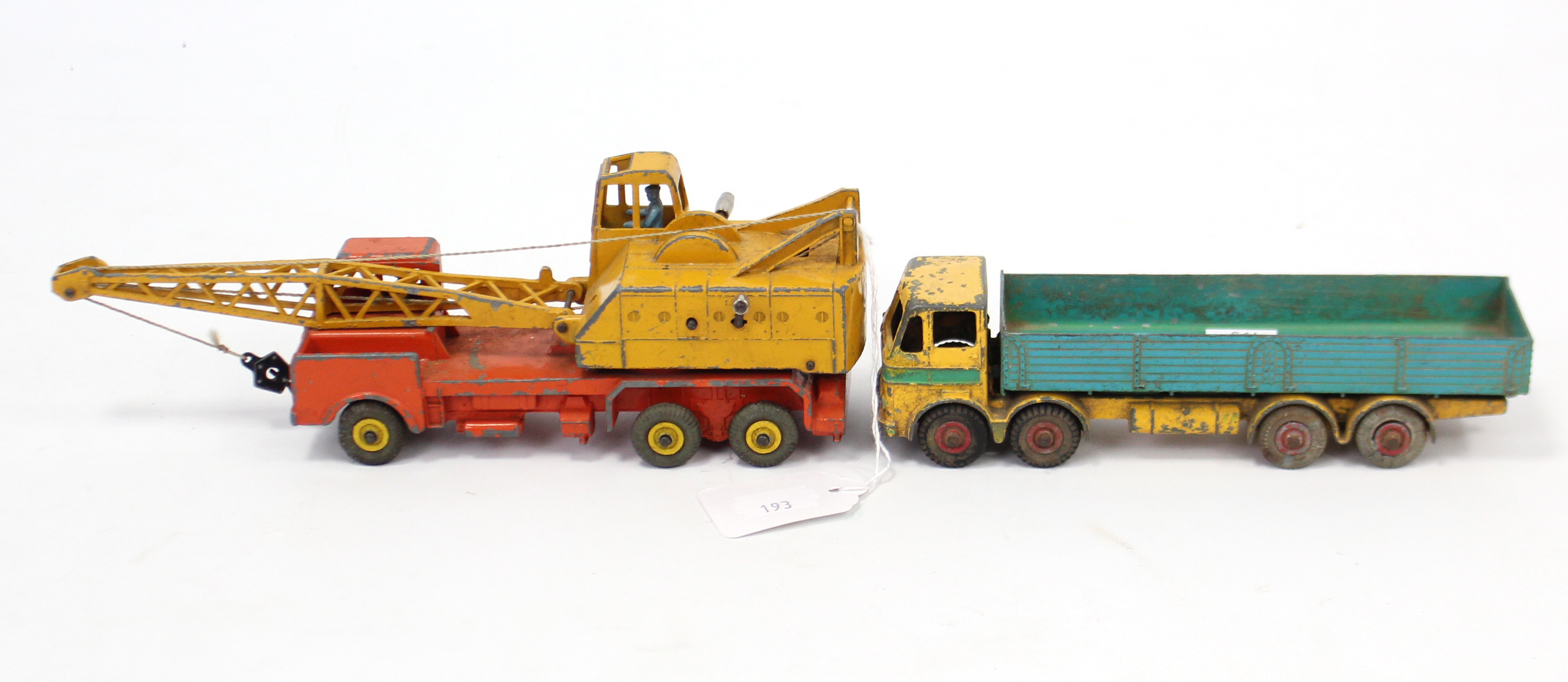 Dinky supertoys 972 20 Ton Lorry Mounted Crane Boite d'origine co