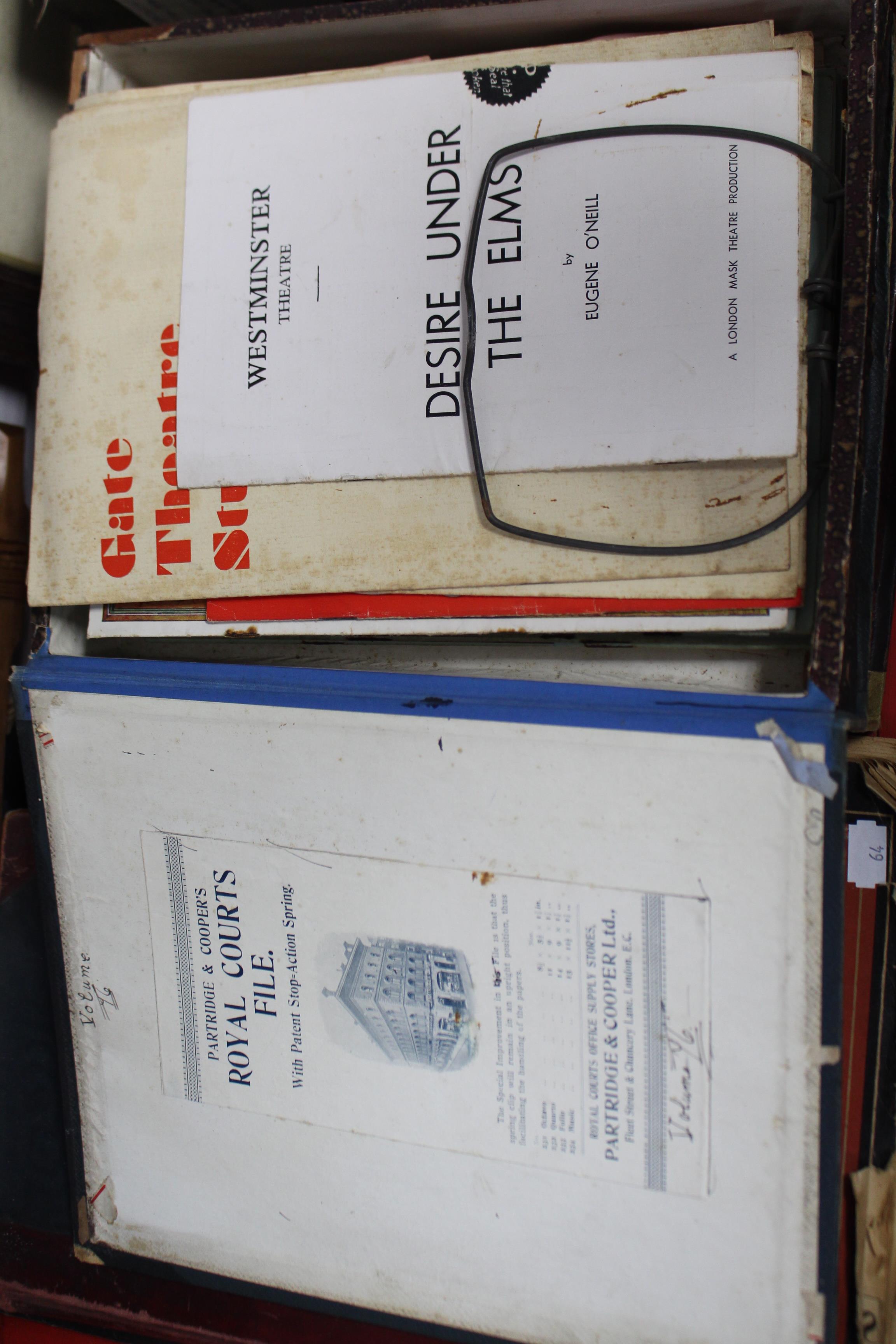 A large collection of assorted British & foreign theatre programmes, circa mid-late 20th century, - Image 5 of 5