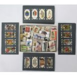 Approximately five hundred various cigarette cards by John Player, W. D. & H. O. Wills, etc.,