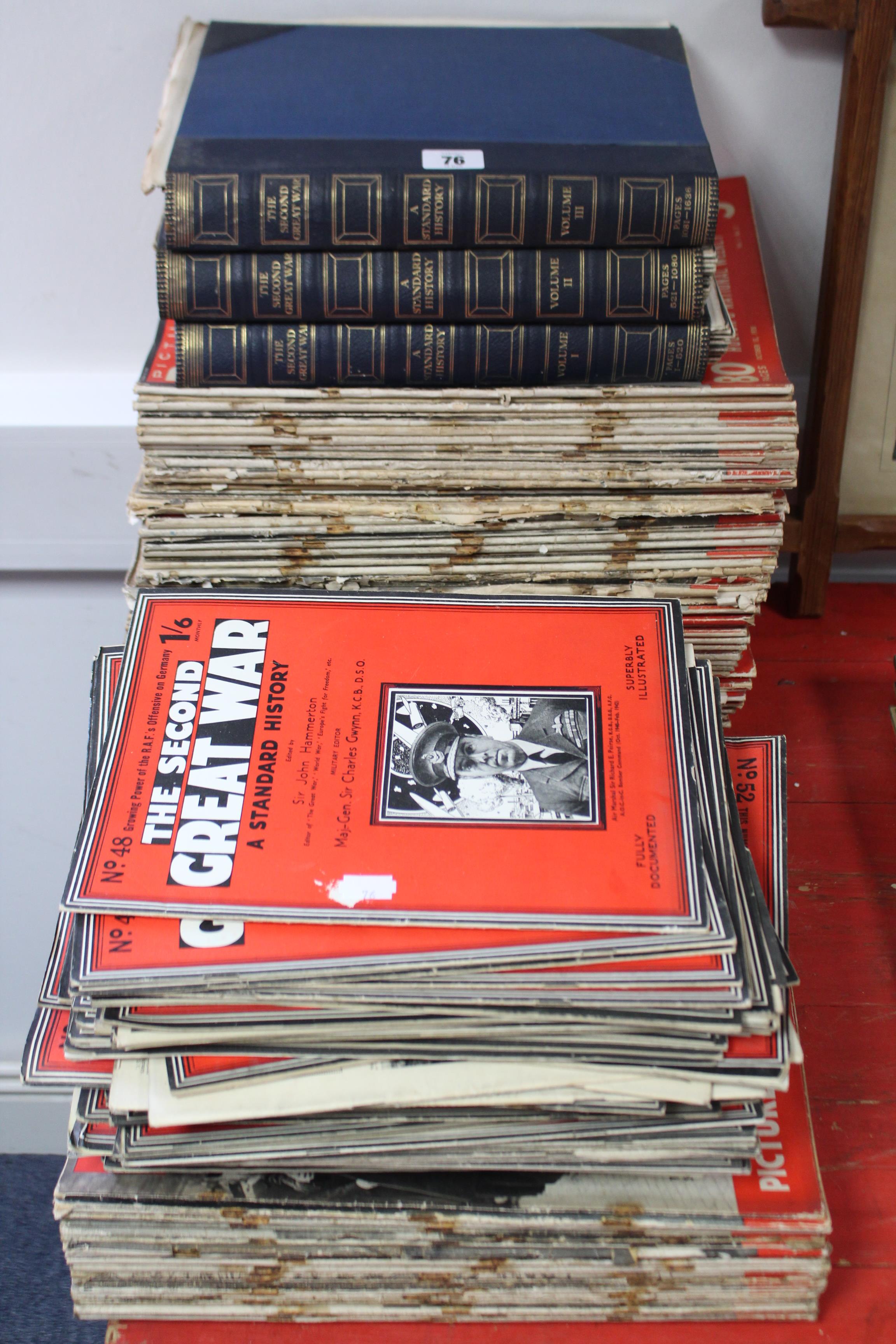 Approximately eighty volumes “Picture Post” circa mid-20th century; & approximately seventy - Image 2 of 2