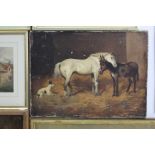 Various decorative paintings, prints, & picture frames.