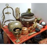 Various items of decorative china, platedware, metalware, etc.