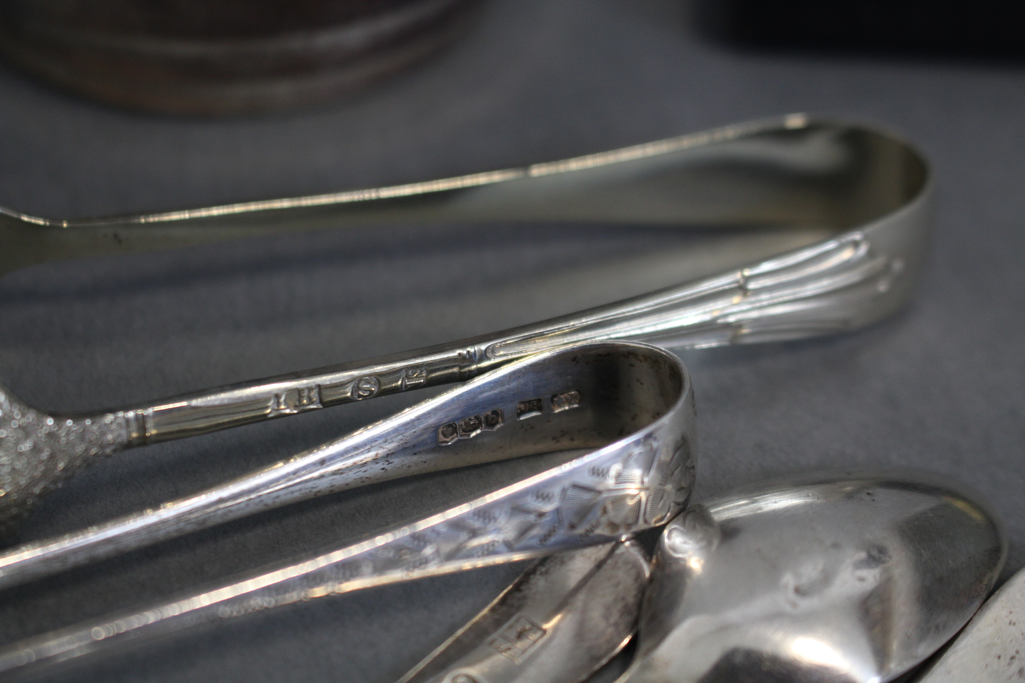 An Edwardian silver christening spoon in fitted case, Birmingham 1924, by Henry Clifford Davis; - Image 6 of 7