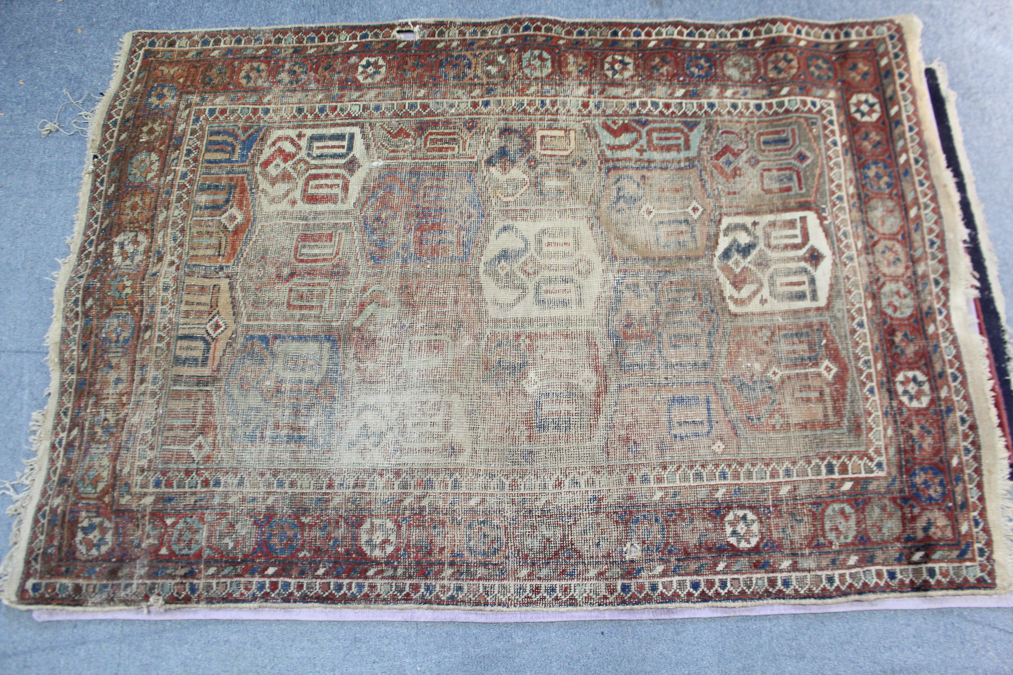 Various Persian & other rugs, etc. - Image 4 of 7