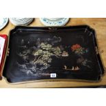 Forty six items of Midwinter “Spanish Garden” pattern dinnerware; a Spode “Bordeaux” pattern cake