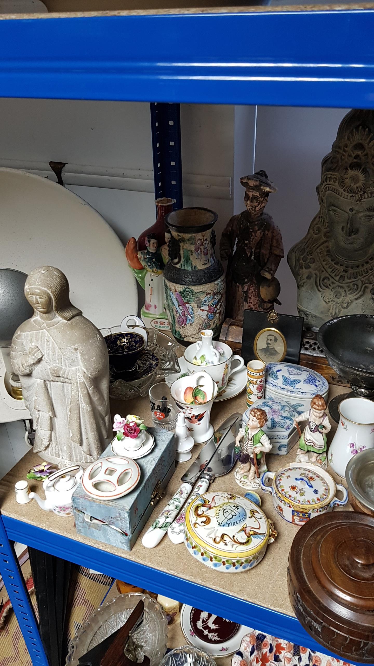 Various decorative china, glass, ornaments, etc. - Image 2 of 6