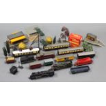 Two Tri-ang railways “OO” gauge scale model locomotives; & various ditto items of rolling stock,