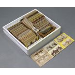 Approximately four hundred various stereoview cards, circa 1860’s onwards.