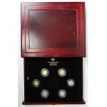 A Royal Mint “CM Millionaires Collection –Gold Edition” coin set comprising replicas of a Coenwulf