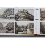 An album of approximately four hundred postcards, early-mid 20th century – all view of Bath & the