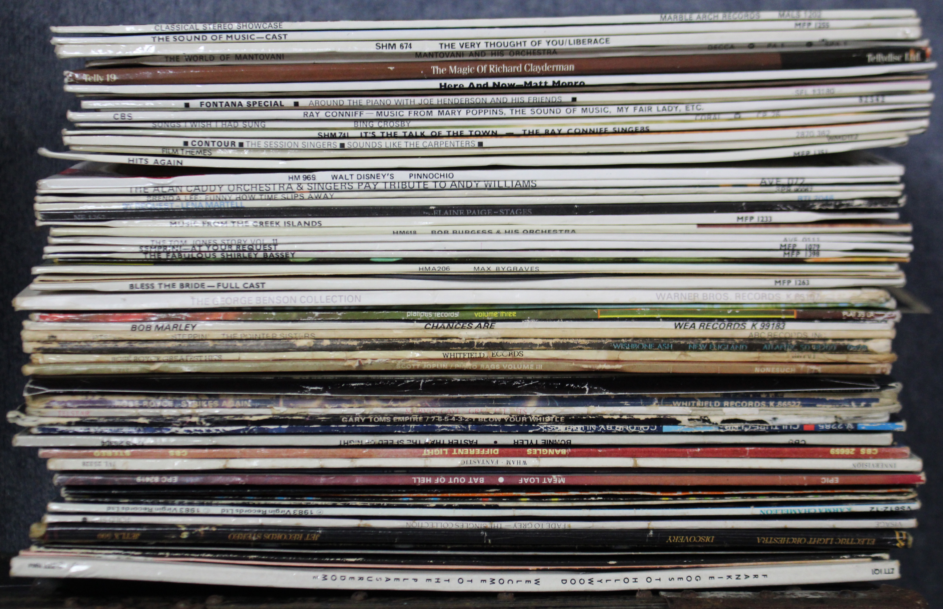 Approximately fifty various records: pop, rock, etc. - Image 2 of 2