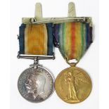A World War I pair, British War Medal & Victory Medal, awarded to H. T. Woods, P.S.B.A., R. N.,