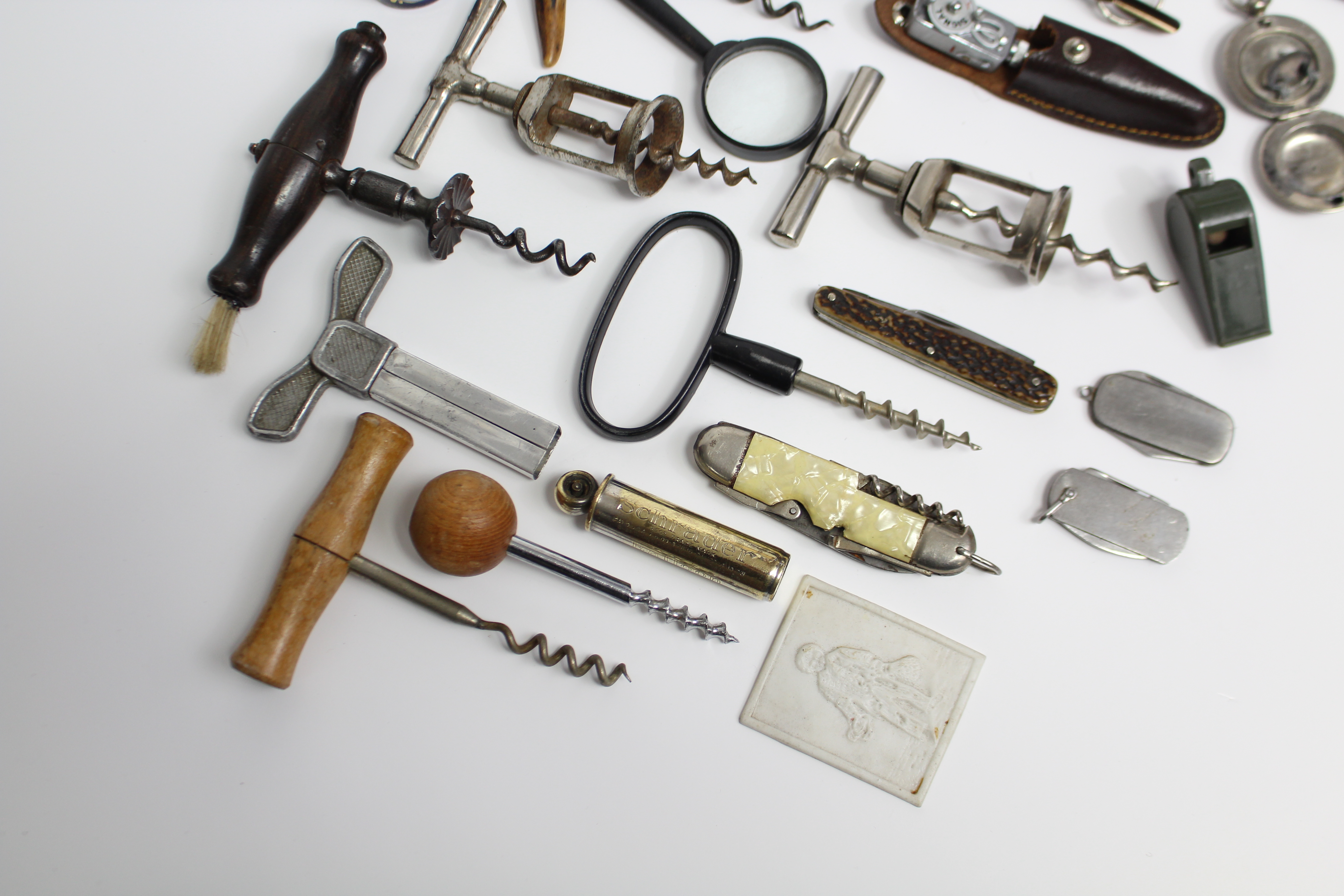 Eight various corkscrews; six pocket knives; a cigarette lighter, etc. - Image 2 of 5
