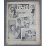 Approximately one hundred issues of “New Musical Express” magazine, circa 30th October 1953 – 31st