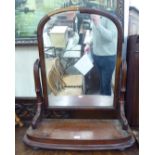 An Edwardian mahogany music cabinet with four drawers,