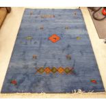 A woollen rug,