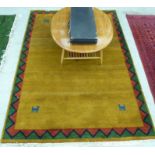 A woollen rug,