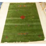 A woollen rug,