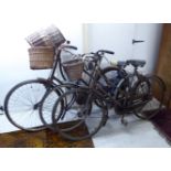 Three 'vintage' lady's bicycles BSR