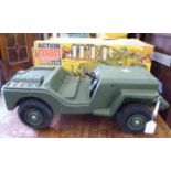 A Palitoy Action Man Jeep boxed SR