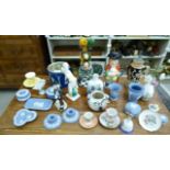 Decorative ceramics: to include a Royal Doulton china figure 'Tumbling' HN3283 8''h SL