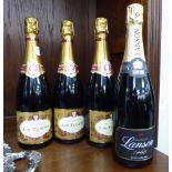 Four bottles of Champagne: to include a 'J De Telmont' CA