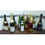 Twelve bottles of wine: to include a 1989 Chateau de la Bretesche Muscadet de Sevre-et-Maine