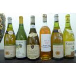 Twelve bottles of wine: to include a 1983 Saint-Aubin la Pucelle BL