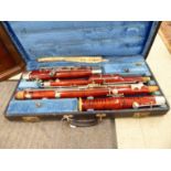An Artia bassoon, imported by Boosey & Hawkes, London,