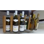 Ten bottles of wine: to include a 1992 Sancerre RSM