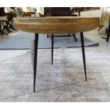 A modern Mater bowl design occasional table,