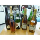 Eight bottles of wine and Martini: to include a 1996 Australian Chardonnay RAM
