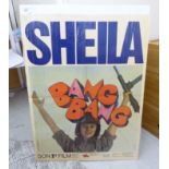 A French language film poster 'Sheila,