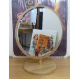 A modern Heals dressing mirror,