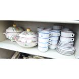 Apilco French porcelain tableware,