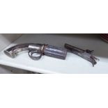 Two 'antique' percussion pistols OS2 (Please note: this lot is offered subject to the