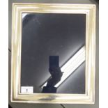 A Millennium Edition silver mounted, glazed photograph frame,