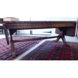A modern Georgian style mahogany sofa table design coffee table,