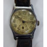 A 'vintage' Services Airman stainless steel cased wristwatch,