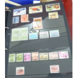Uncollated postage stamps: to include Dutch, Danish,