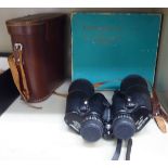 A pair of Harmony 7x50 binoculars by Wallace Heaton, London, in a moulded,