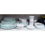 Mintons bone china Haddon Hall pattern tableware comprising six place settings;
