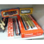 Model railway accessories: to include a Marklin diecast HO gauge 4-6-4 locomotive boxed OS5