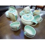 Susie Cooper china teaware for Crown Works Burslem, England,