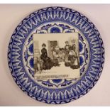 A Royal Doulton china plate,