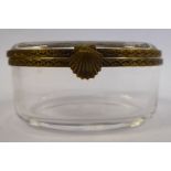 A late 19thC Continental oval,