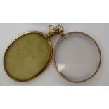 Two dissimilar 9ct gold mounted,