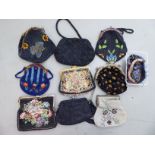 A collection of 'vintage' and later, beadwork,